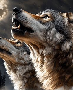 Wolves Howl At The Moon