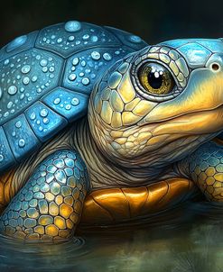 The Blue And Yellow Turtle 2