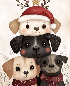 Dogs Friends Christmas 1