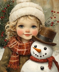 The Girl With The Snowman