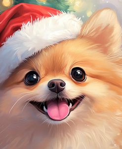 Christmas Pomeranian