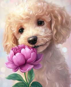 Poodle And Peony