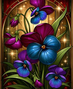 Velvet Pansies