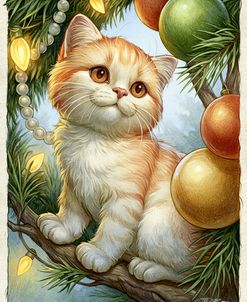 Christmas Kitten