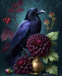 Midnight Dahlias and Crows (7)