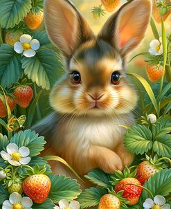 Strawberry Garden Bunny