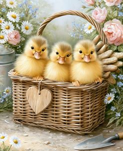 Spring Garden Chicks