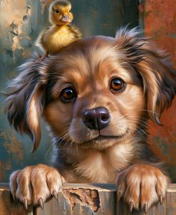 Wild & Whimsical Companions 6 – Puppy & Duckling