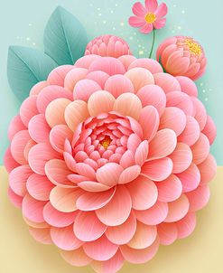 Pink Dahlia Pop
