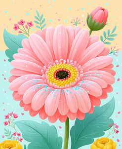 Pink Daisy Pop 1