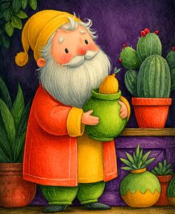 Colored Christmas Series – The Cactus Seller