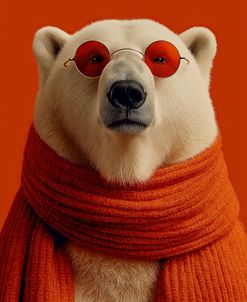 Orange Polar Bear