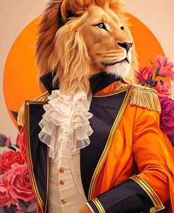 Fashionable Lion Rococo