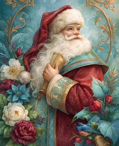 Santa Claus Classic Christmas Portrait