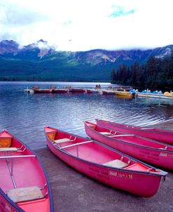 Four Pink Boats, Canadian Rockies ‘06