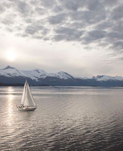 Sailing at Sunset, Alaska ‘09