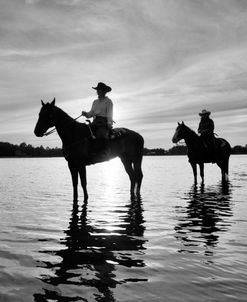 Riding At Sunset, Rothbury, Michigan 03