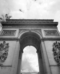 Arc de Triomphe, Paris, France 07 – Monotint