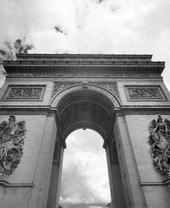 Arc de Triomphe, Paris, France 07 – Monotint