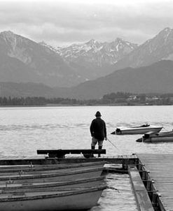Fishing By The Alps, Hopfenam See, Germany 87