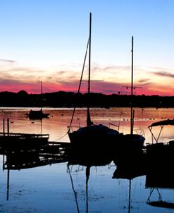 Sunset At Sturgeon Bay, Door County, Wisconsin ’12-color