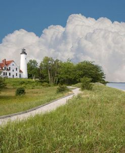Point Iroquois Lighthouse, Bay Mills, Michigan 08 – Color
