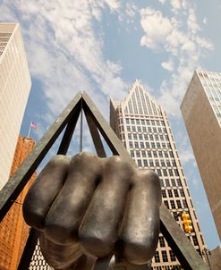 Joe Louis Fist, Detroit, Michigan ’12-color