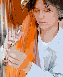 The Harpist, Quebec City, Ontario ’12-color