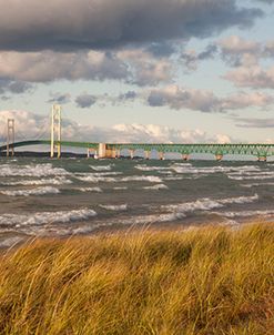 Mackinac Bridge & Waves