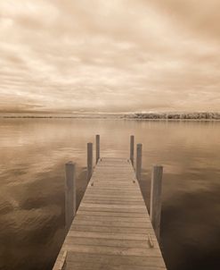 Dock at Crooked Lake, Conway, Michigan 09 – IR