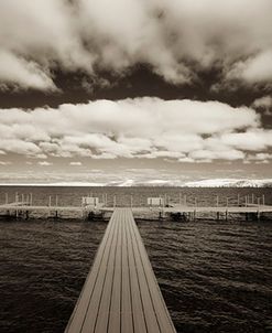 Dock and Clouds