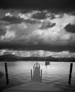 Sunset at the Pier, Pentwater, Michigan ’10-IR