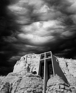 Chappel & Clouds, Sedona, Arizona ’13 – IR