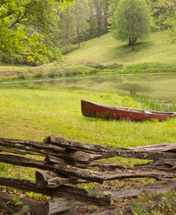 Canoe & Fence