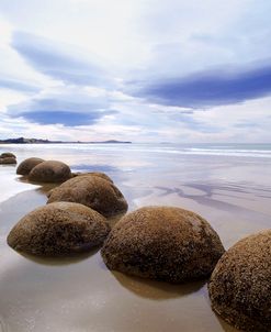 Moeraki Boulders #3, New Zealand 98 – Color