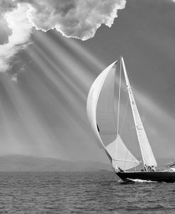 Sailing under sunbeams, L’Anse Bay, Michigan ’13