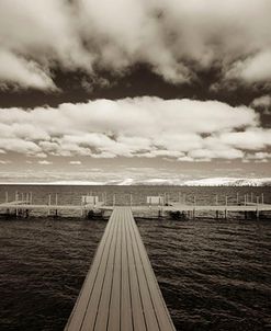 Clouds Over Crystal Lake, Buelah, Michigan ’13-IR