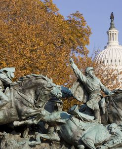 Sculpture and Capitol Dome, Washington D.C. ‘08