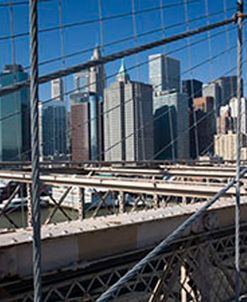 View From Brooklyn Bridge,  New York City, New York 08 – Color