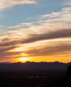 Arizona Sunset Panorama