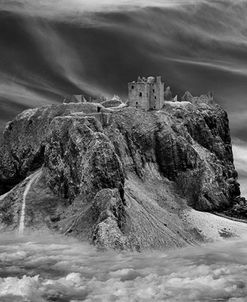 Dunnottar Castle In The Clouds, Stonehaven, Scotland