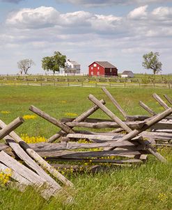 Fence & Barn #2, Gettysburg, Pennsylvania ’13-color