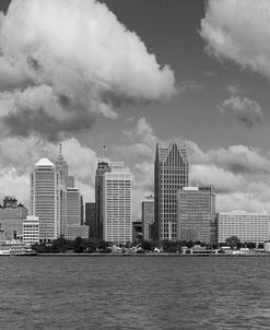 Detroit Skyline Panorama #4