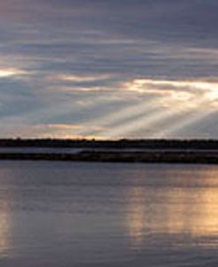 Manistique Lighthouse Panorama