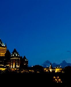 Quebec City At Night, Quebec City, Ontario ’12-color