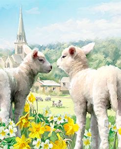 0955 Easter Lambs