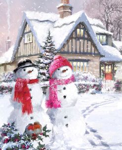 0449 Snow Couple