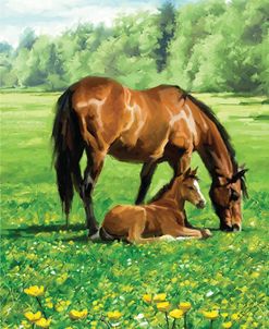 1138 Horse and Foal