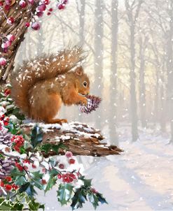 1265(2) Christmas Squirrel
