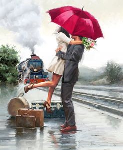 1480 Couple on Train Station